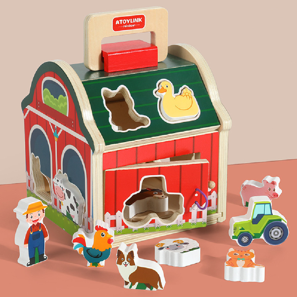 montessori-wooden-farmhouse