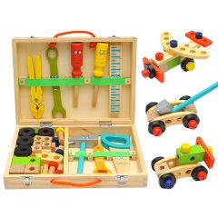 montessori wooden tool set