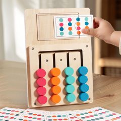 Wooden Memory Chess Game