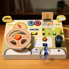 Wooden Steering Wheel Puzzle - Image 3