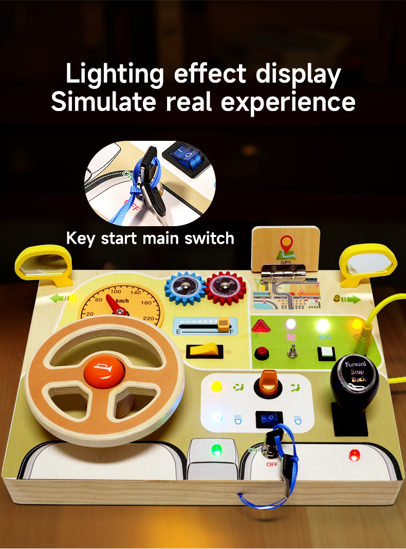Wooden Steering Wheel Puzzle - Image 2