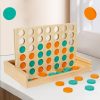 Wooden Logic Puzzle Game - Quadruple Chess