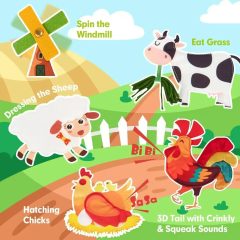 montessori farm busy book